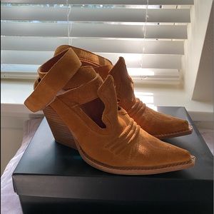 Jeffrey Campbell Cutout Wrap Cowboy Boots